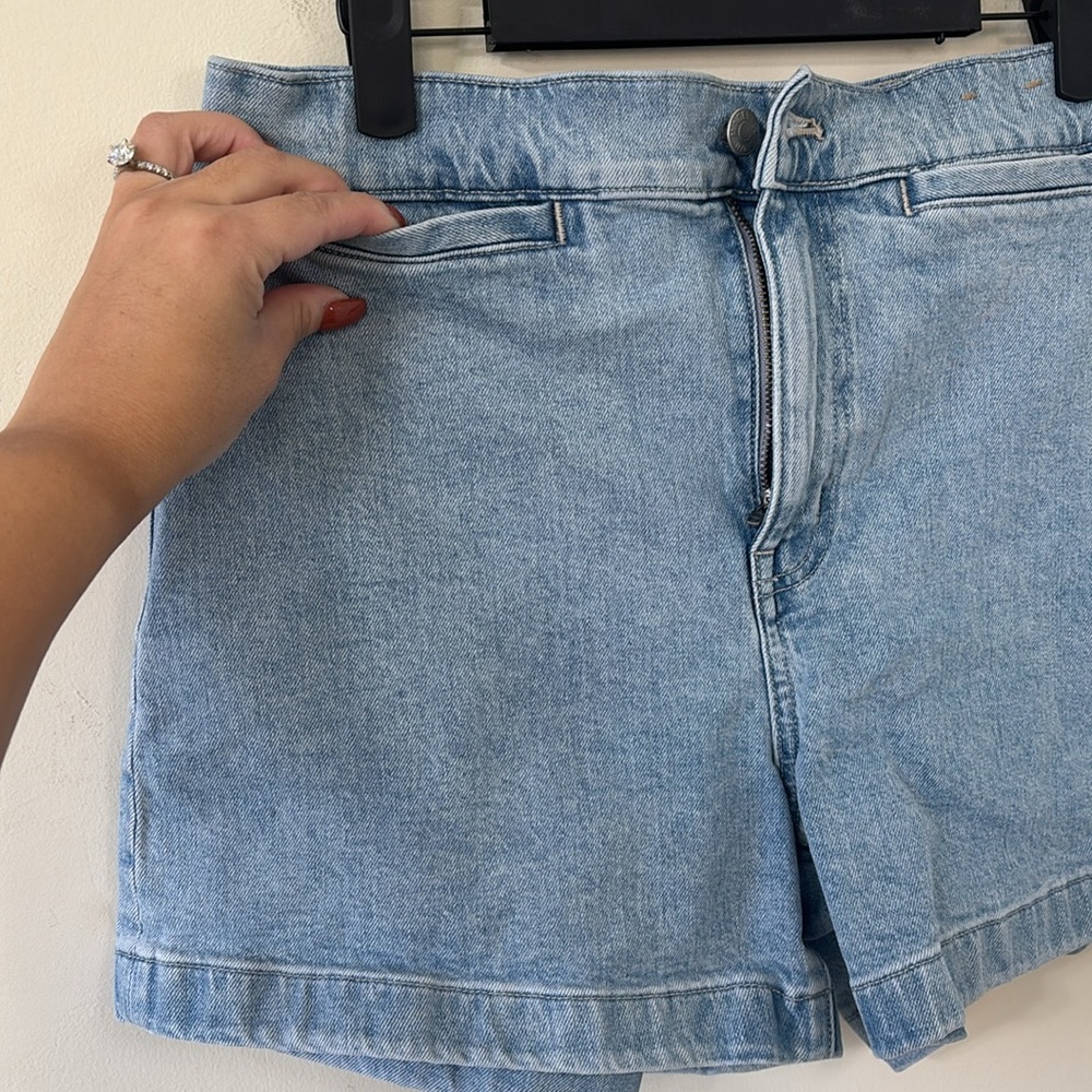 Madewell The Denim Emmett Short Patch Pocket Edition Kieran Wash Size 28 - Picture 5 of 11